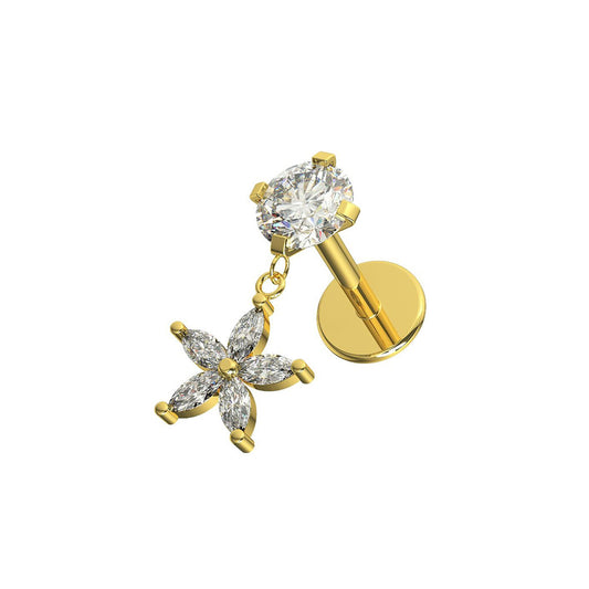 Labret med hängande blomma