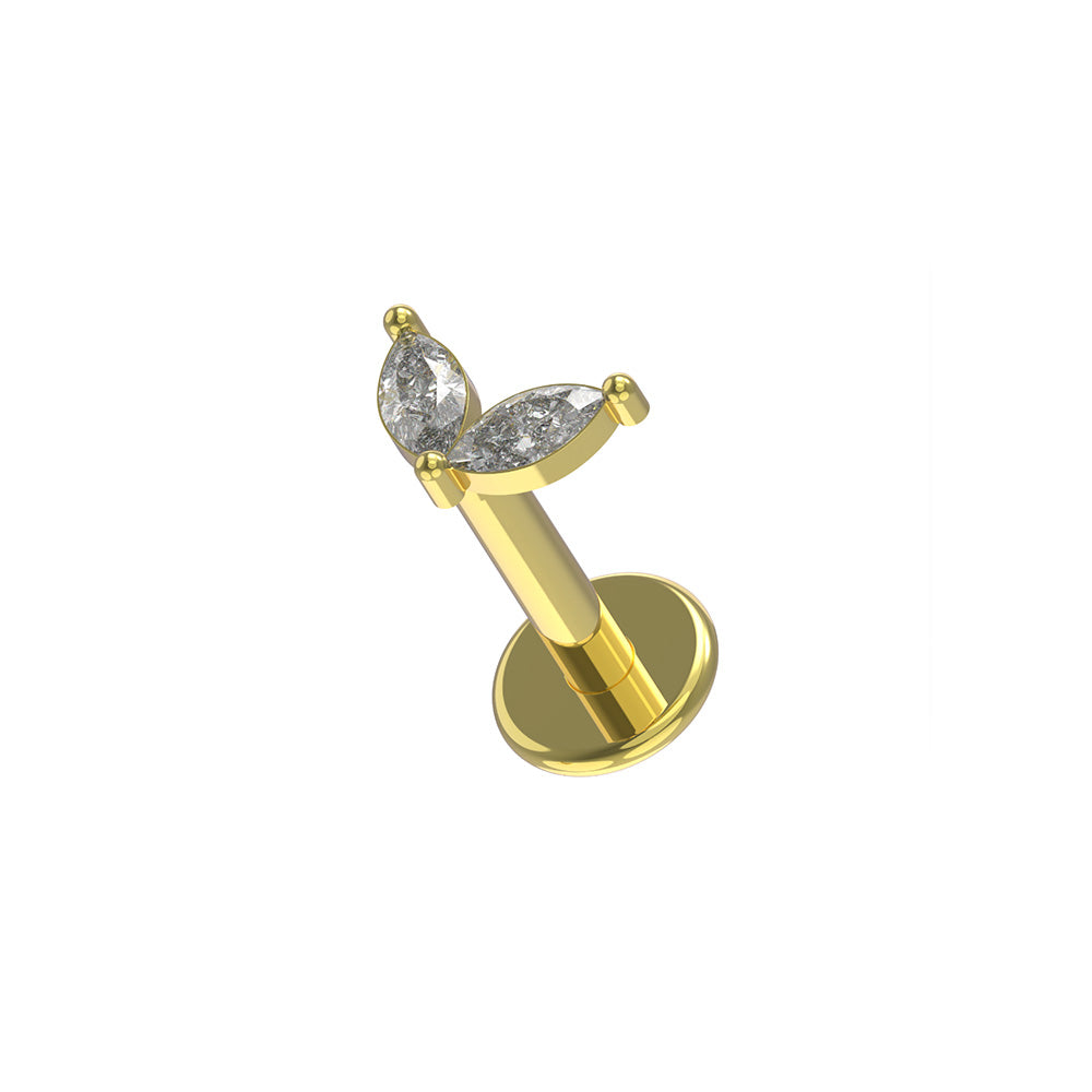 Labret med dubbla marquiser - Liten